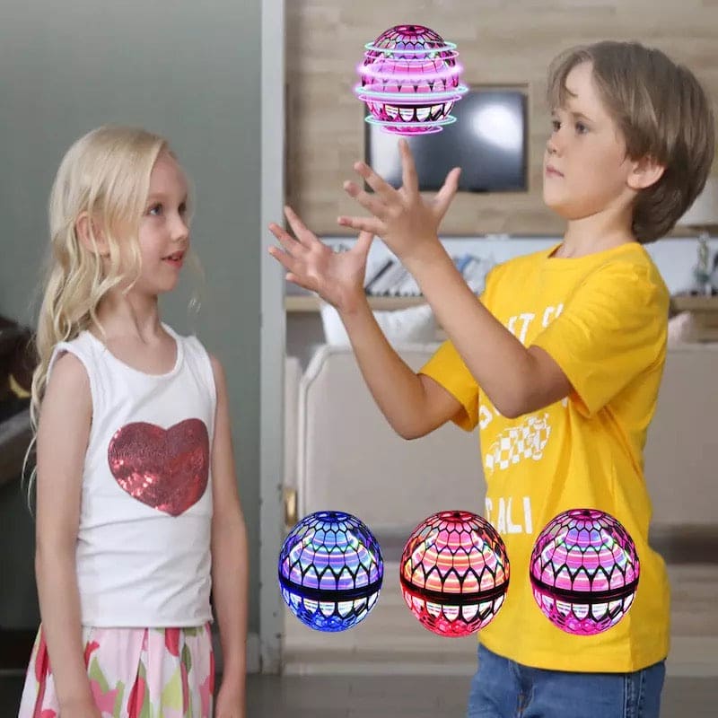 Flying Ball Rotating With LED Light Drone, Mini UFO 360 Degree Gyro Rotating Ball, Modern Mini Night Light Creative Flying UFO Drone Flying Ball Rotating With LED Light Drone, Mini UFO 360 Degree Gyro Rotating Ball, Modern Mini Night Light Creative Flying UFO Drone